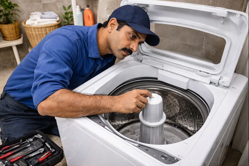 Top load washing machine repair service