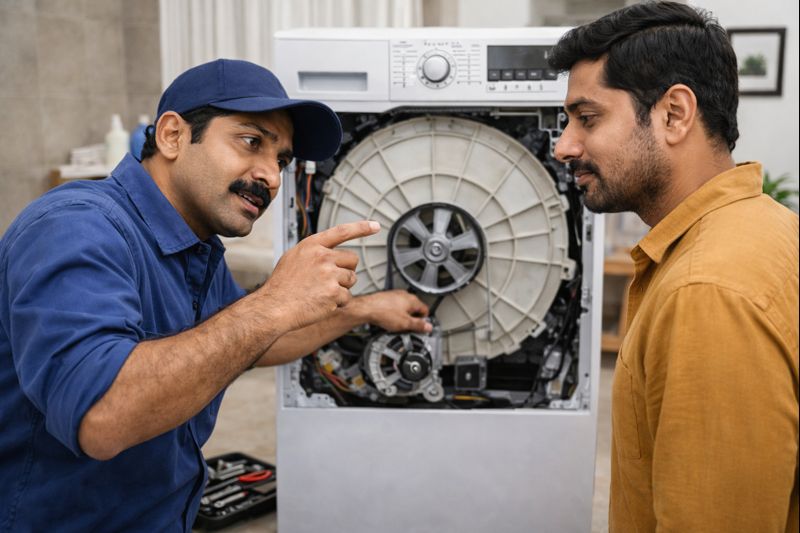 washing machine repair service in Hyderabad