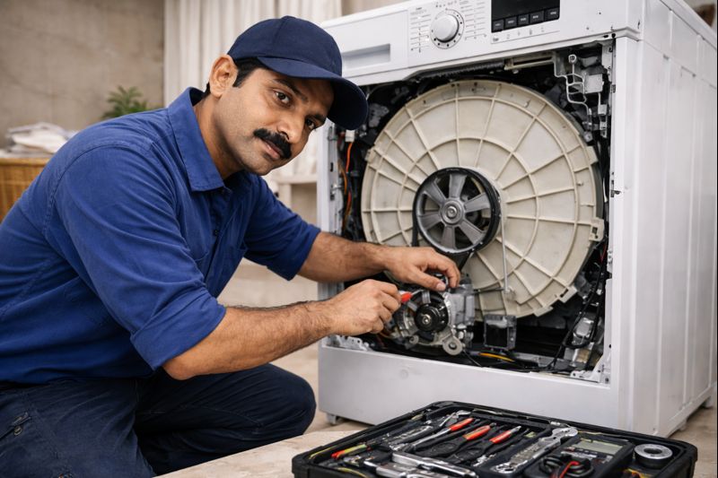 front load washing machine repair service in Hyderabad