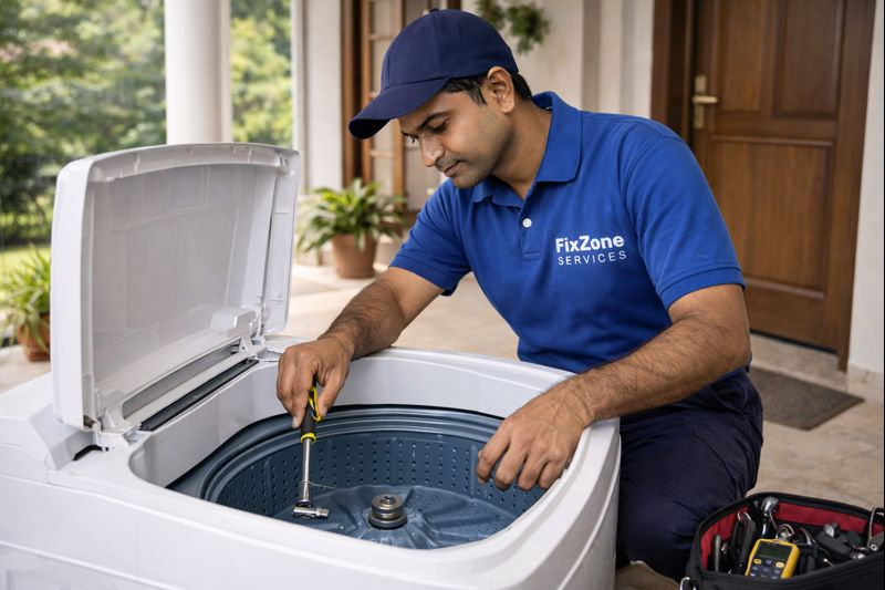 top load washing machine drum repair service in Hyderabad