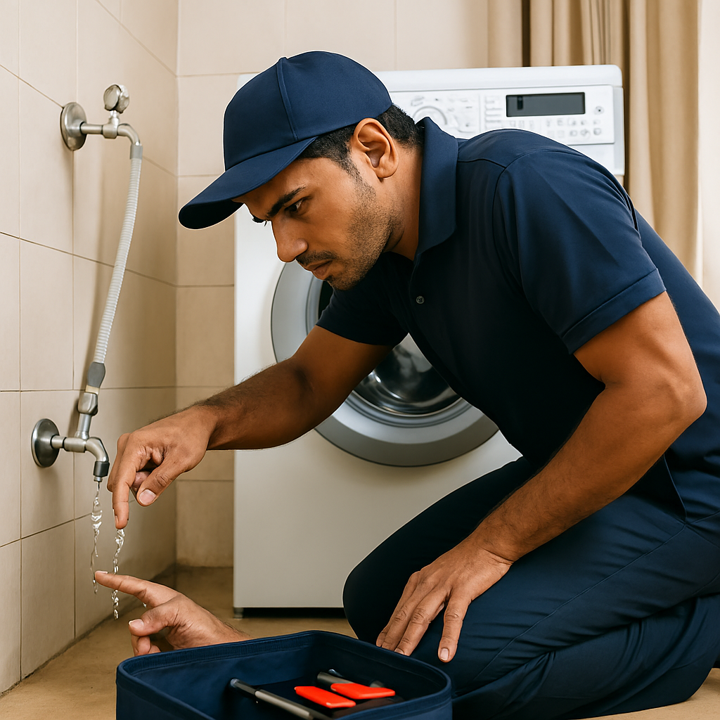 Washing machine installation service